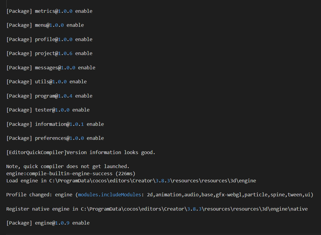 3.8.3 使用windows任务计划程序库执行构建任务时卡住- Creator 3.x - Cocos中文社区