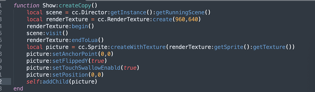 cocos2dx-lua 4.0 iOS真机测试CCRenderTexture::end引起崩溃- Lua 