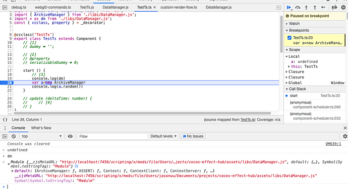 所有对象都被塞到了defaut2