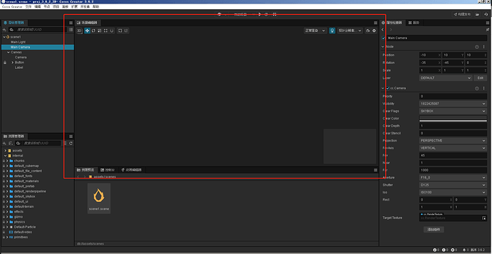 cocoscreator_场景编辑黑屏