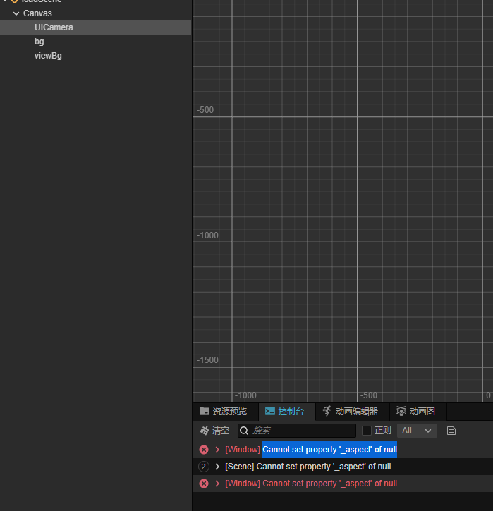 3.6.3新建Canvas后，再新建Camera选中后报错。 - Creator 3.x - Cocos中文社区