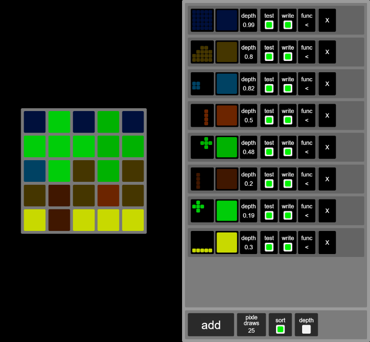 depthTest_09_46_添加黄色角色_放置于2个树之间
