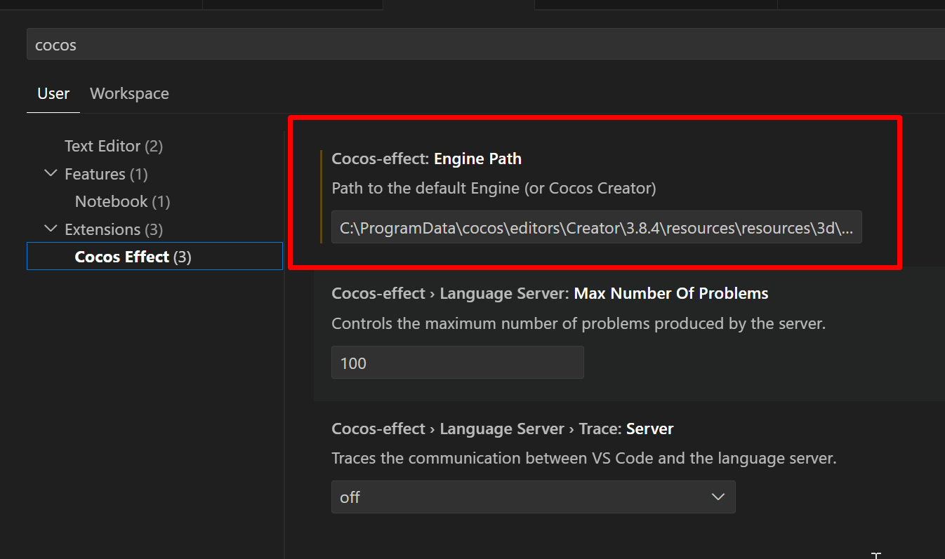 vscode Cocos effect 没有代码提示 - Creator 3.x - Cocos中文社区